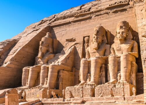 Abu Simbel temples in Aswan