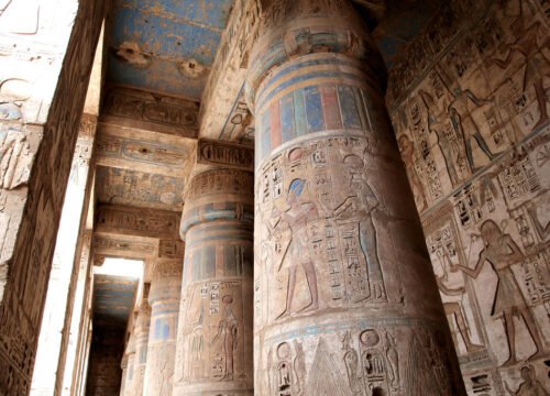 Habu Temple in Luxor