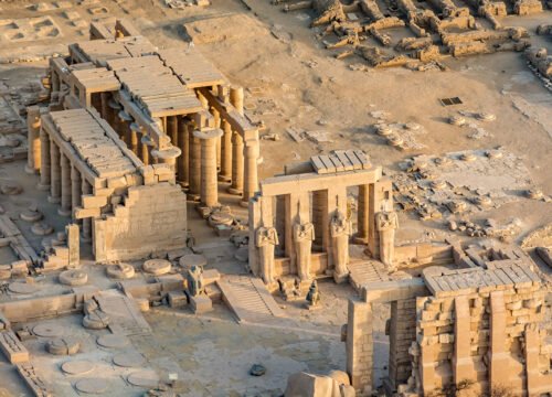 Ramesseum Temple in Luxor