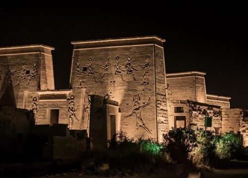 Sound and light Show at Philae Temple